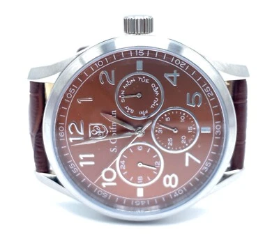 S Coifman. Watch SC0502 44mm VX7J Quartz 3 Year Warranty NO BOX - Image 1 of 4