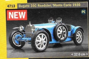 1/12 maquette à monter - BUGATTI TYPE 35C ROADSTER /MONTE CARLO 1930- ITALERI - - Imagen 1 de 3