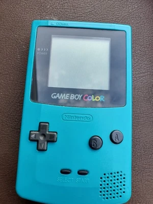 Consola de juegos portátil Nintendo Game Boy color - verde azulado Foto 1 de 4