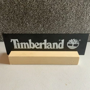 Timberland Boots POS Fashion Advertising Block Sign. Collectable Signs - Foto 1 di 7