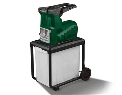Elektro-Walzenhäcksler Gartenhäcksle PARKSIDE®  Turbo-Power-Motor 2800 W NEU OVP - Bild 1 von 4