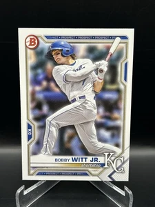 Bowman Draft 2021 Bobby Witt Jr. Prospect #BD-47 KC Royals - Foto 1 di 2