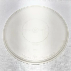Coperchio guarnizione trasparente di ricambio Tupperware 12" vintage 224-9 - Foto 1 di 4
