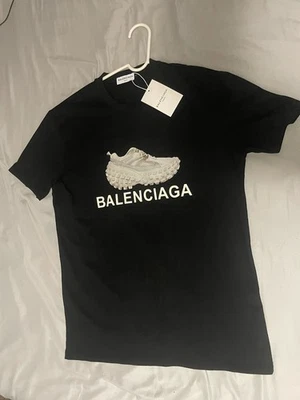 Balenciaga “Authentic Sports Apparel” Men's Oversized T-Shirt Blue/Black Size L - Image 1 of 4