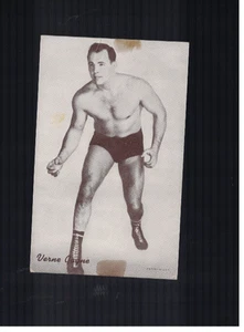 Tarjeta de exhibición de lucha libre arcade Verne Gagne 1947-1966 - Imagen 1 de 2