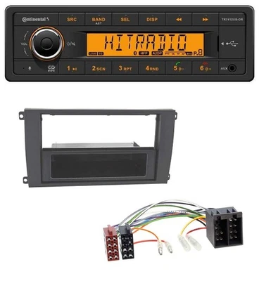 Continental MP3 Bluetooth AUX USB Autoradio für Porsche Cayenne (2002-2007) - Bild 1 von 4