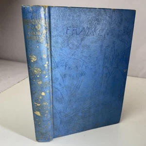 Rare Antique Vintage Frankenstein Book Mary Shelley Horror Thriller Original Goo - Picture 1 of 13
