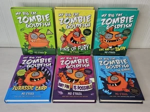 My Big Fat Zombie Goldfish Lot of 6 Hardcover Books Set Mo O'Hara - Imagen 1 de 22