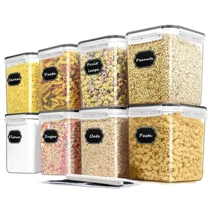 Cereal Container Food Storage Containers, Airtight Dry Food Storage Container... - Picture 1 of 7