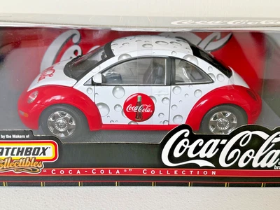 1999 Matchbox Collectibles VW BEETLE White & Red, Approx. 1/20 Scale Diecast NEW - Image 1 of 4