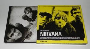 Treasures of NIRVANA 1st Edition 2011 Cobain Grohl posters tickets Slipcase HC - Picture 1 of 6