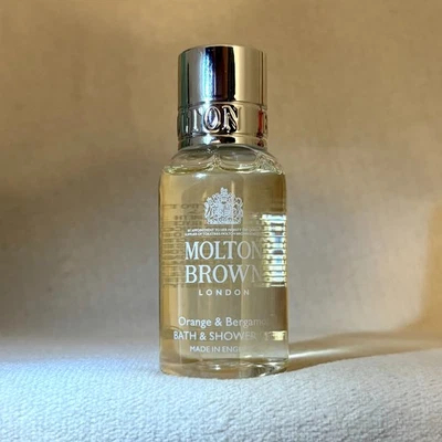 Gel de ducha de baño Molton Brown naranja y bergamota MINI muestra de lujo 1 oz, 30 ml nuevo sin caja Foto 1 de 2