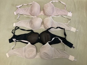 Victoria’s Secret Bra Lot 36DDD Lined Perfect Coverage Grippy Inner - Picture 1 of 11