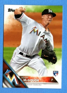 2016 Topps #694 Scott McGough Miami Marlins - Picture 1 of 1
