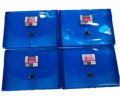 C-line Expanding Files - 7 Pockets/6 Tab’s Holds 350 Sheets (4 Pack) - Image 1 of 2