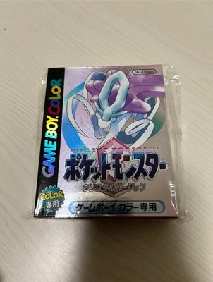 NINTENDO Pokemon Crystal Version (2020) Game Boy Color Japan Unopened - Image 1 of 4