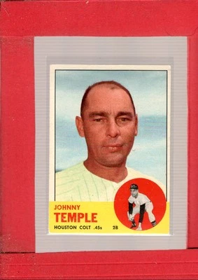 1963 Topps #576 Johnny Temple EX Excellent ID:65391 - Image 1 of 2