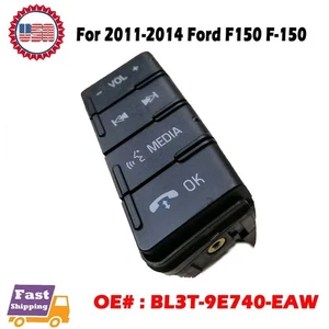 OEM BL3T-9E740-EAW For 2011-2014 Ford F150 F-150 MEDIA VOL CONTROL SWITCH - Bild 1 von 6