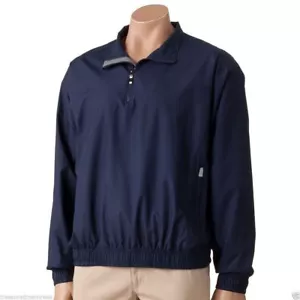 Grand Slam Men's Pullover Windbreaker ~ Pick Your Size ~ Navy ~ New With Tags - Picture 1 of 14