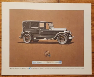 Chrysler Landaulet Bear Series 1925 coches antiguos clásicos impresiones 1964 John Peckham - Imagen 1 de 1