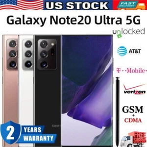 ??BRAND SEALED SAMSUNG GALAXY NOTE 20 ULTRA 5G 512GB/128GB 6.9“FACTORY UNLOCKED - Picture 1 of 29