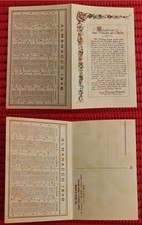 CALENDARIETTO ALMANACCO 1948 . Pro orfani di guerra . Ottimo