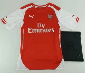 NEW Authentic Puma 2014-2015 Arsenal Player Issue Soccer Jersey Size Mens XL - Picture 1 of 12