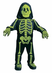 Totally Ghoul Totally Skelebones Child Boys' Green Halloween Costume Large - Picture 1 of 6