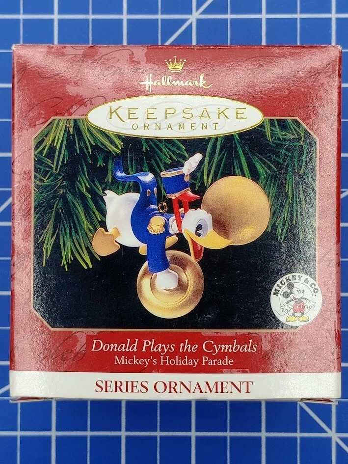 Hallmark Christmas Ornament Donald Plays The Cymbals Disney Parade 1999 QXD4057