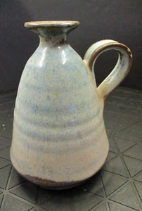 Vintage Tropfglasur Keramik Kruzifix signiert vom Künstler 4,75" unbeschädigt - Bild 1 von 4