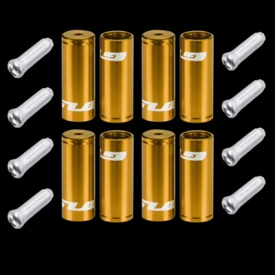 Juego de 12 férulas de cable de palanca de cambios de freno de bicicleta GUB 4 mm 5 mm extremos de cable Jagwire Foto 1 de 4