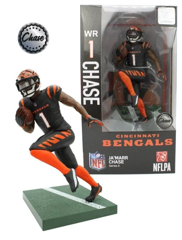 Ja'Marr Chase (Cincinnati Bengals) Exclusive Imports Dragon NFL 6" CHASE Figure Cover