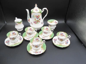 Paragon Vintage Rockingham Coffee Set - Picture 1 of 10