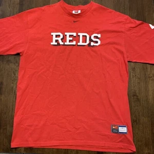 De colección Nike Etiqueta Blanca Cincinnati Reds MLB 2004 Cuello Redondo • XL  - Imagen 1 de 10