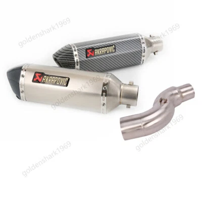 Silenciador silenciador tubo medio puntas de escape con DB Killer para Honda CTX700 2014-2020 Foto 1 de 4