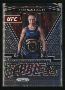 Rose Namajunas 2022 Panini Prizm UFC #14 MMA Card - Picture 1 of 2
