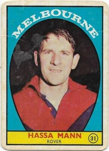 1968 A Scanlens (31) Hassa MANN Melbourne # - Bild 1 von 1