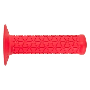 OLD SCHOOL BMX AME Tri Grips ROSSO Manopole Bici Bicicletta COPPIA con adesivo - Foto 1 di 2
