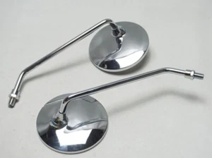 Par de espejos retrovisores Honda XL125 XL175 XL250 XL350 SL125 SL175 SL350 10 mm NUEVO mercado de repuestos - Imagen 1 de 5