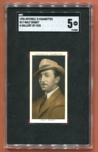 1936 MITCHELL'S CIGARETTES A GALLERY OF 1935 #17 WALT DISNEY SGC5 - Picture 1 of 2