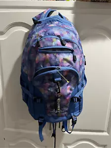 High Sierra Blue Loop Water-Resistant Daypack Backpack Bookbag Bag Padded Straps - Picture 1 of 7