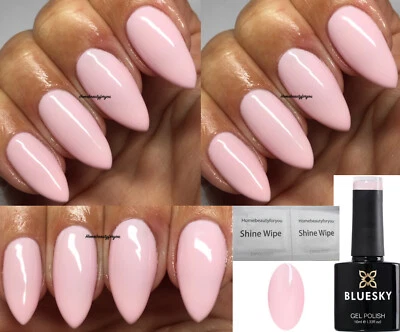 BLUESKY GEL NAIL POLISH PINK BABY LOTION A99 UV LED SOAK OFF