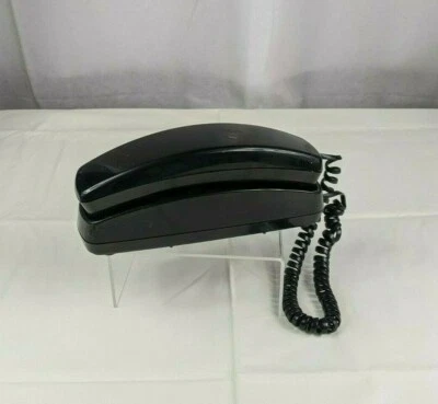 Retro Black House Corded Telephone Home Landline Prop Office Decor - Image 1 of 4