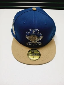Pittsburgh Pirates New Era 59FIFTY Blue Tan All Star Game Hat Cap 7 1/2. - Picture 1 of 5