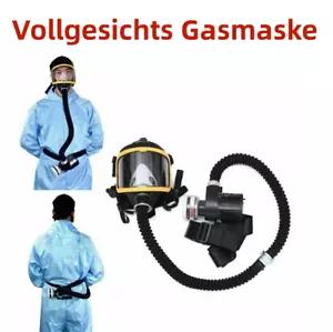 Vollgesichts Gasmaske Schutzmaske Atemschutzmaske Staubmaske Lackiermaske Schutz - Bild 1 von 15