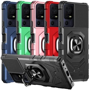 Funda de teléfono para TCL 40 SE anillo de metal soporte magnético soporte soporte cubierta - Imagen 1 de 33