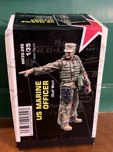 Mig Productions Ufficiale dei Marines USA (Guerra del Golfo) MP35-286 1/35 NUOVO - Foto 1 di 2
