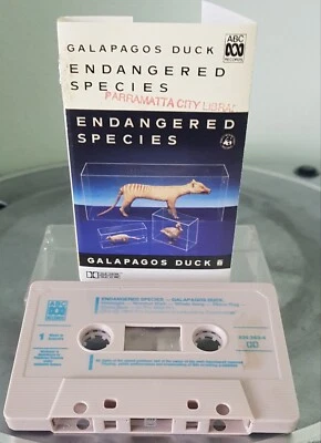 Galapagos Duck – Endangered Species - 1985 ABC cassette tape excellent, cover VG - Image 1 of 2