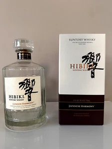 Hibiki Harmony Suntory Japanese Whisky 750ml Unwashed Empty Bottle w/ older box - Picture 1 of 1