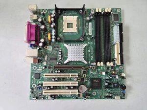 Intel E210882 AGP MicroATX Sockel478 Mainboard (C28906-410 D865GLC) GEBRAUCHT - Bild 1 von 4